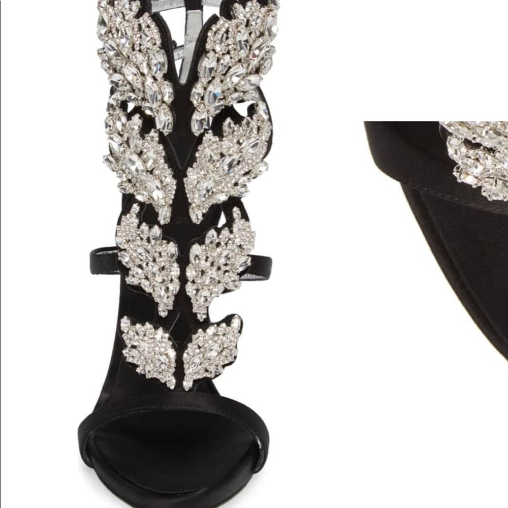 Women Giuseppe Zanotti Cruel Wing Crystal Sandal